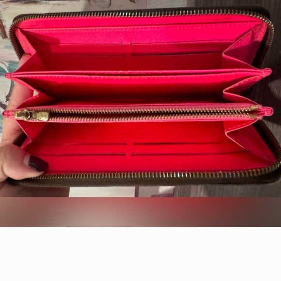 Louis Vuitton Sprouse Pink Monogram Graffiti Zippy Wallet Long Zip - Picture 6 of 13